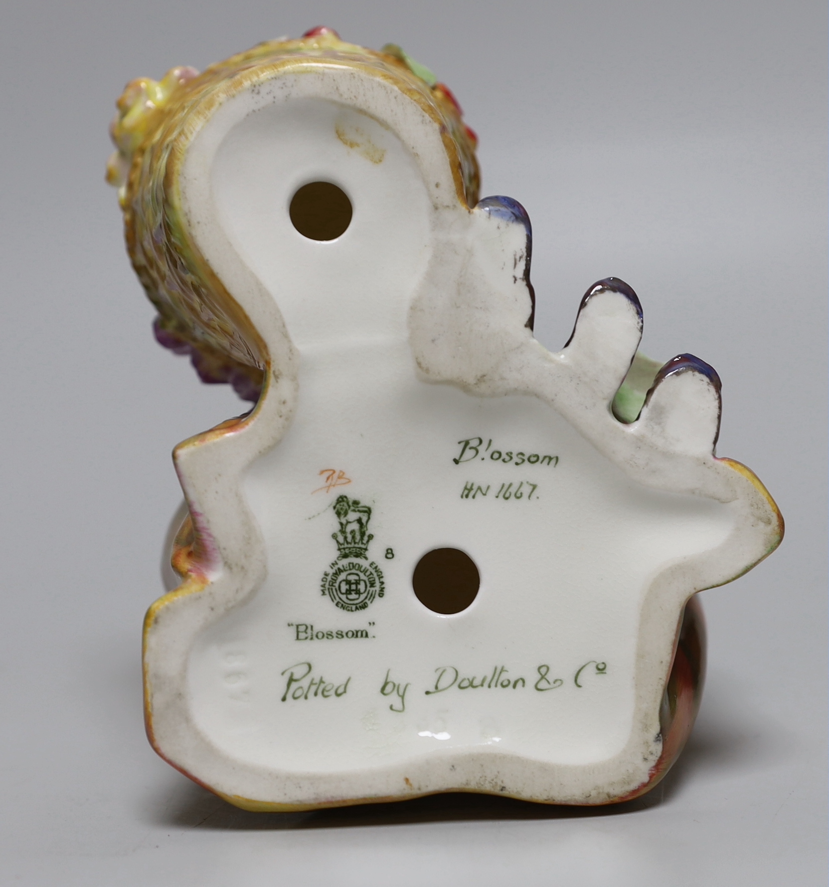 A Royal Doulton group, 'Blossom', HN1667, 16cm